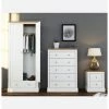 House Of Bling Furniture Boutique Plymouth Wardrobe In White