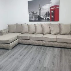 House Of Bling Furniture Boutique Madrid L Shape Sofa.. Sofas