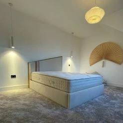 House Of Bling Furniture Boutique Luxury Parker Metal Trim Bed