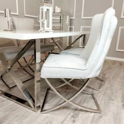 House Of Bling Furniture Boutique Claridge Dining Table With Bentley Chairs Dining Tables And Chairs Sets