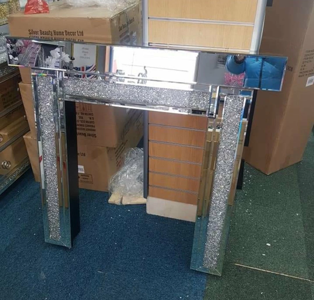 House Of Bling Furniture Boutique Crushed Diamond Fire Surround Unit Only 4 House Of Bling Furniture Boutique Crushed Diamond Fire Surround Unit Only