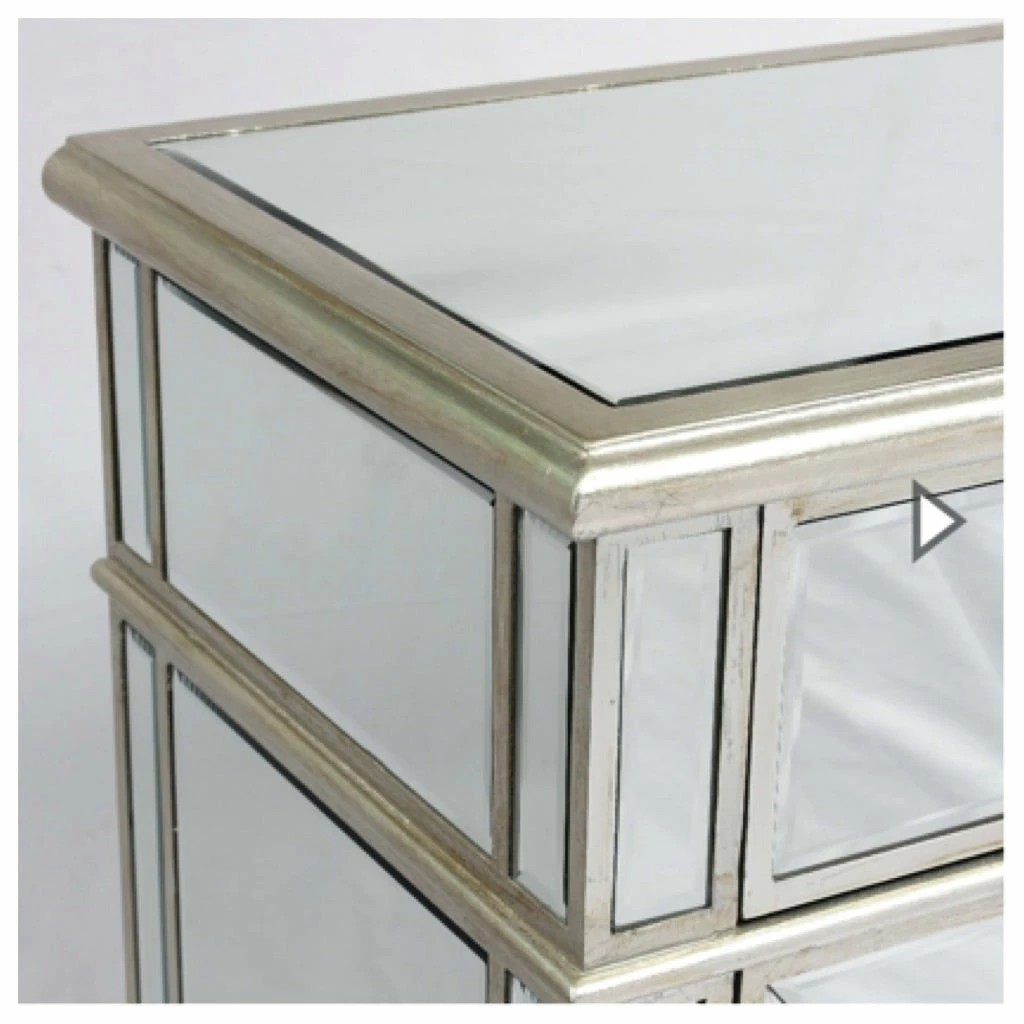 House Of Bling Furniture Boutique Valencia Range Valencia Bedside Drawers Antique Silver 5 House Of Bling Furniture Boutique Valencia Range Valencia Bedside Drawers Antique Silver