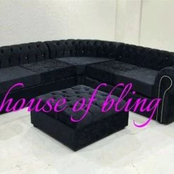 House Of Bling Furniture Boutique Freda Chesterfield Sofa