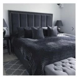 House Of Bling Furniture Boutique Charlie Bed Emperor Size