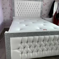 House Of Bling Furniture Boutique Beds Glitter Trim Bed