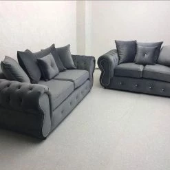 House Of Bling Furniture Boutique Rico Sofa Set 3 Plus 2 Sofas
