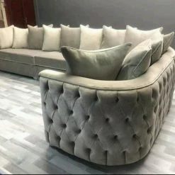 House Of Bling Furniture Boutique Royal London Curved Sofa Set... Sofas