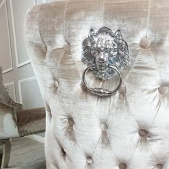 House Of Bling Furniture Boutique Valentino Champagne Velvet Chairs Dining Chairs 8 House Of Bling Furniture Boutique Valentino Champagne Velvet Chairs Dining Chairs