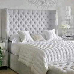 House Of Bling Furniture Boutique Beds Chelsea Wing Divan.