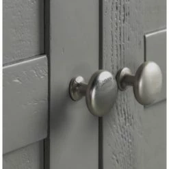 House Of Bling Furniture Boutique Byland Grey Pine Wardrobe