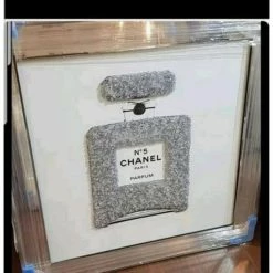 House Of Bling Furniture Boutique 3D Art Prints Crushed Diamond Bottle Picture