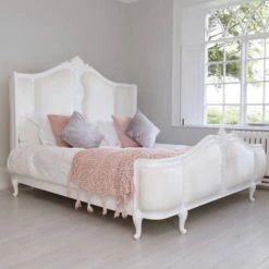 House Of Bling Furniture Boutique Roseanna Hand Carved Shabby Chic Bed