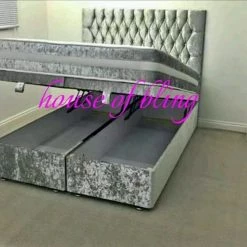 House Of Bling Furniture Boutique Diamond Bed Available As An Ottoman Lift Beds