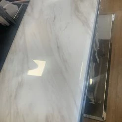 House Of Bling Furniture Boutique Buxford Marble Console Table Smoked Cream