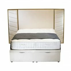 House Of Bling Furniture Boutique Liberty Luxury Metal Trim Wallboard Bed Beds