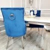 House Of Bling Furniture Boutique Lara Knock Chair In Blue Dining Chairs 1 House Of Bling Furniture Boutique Lara Knock Chair In Blue Dining Chairs