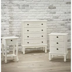 House Of Bling Furniture Boutique Antionette Chest Of 4 Drawers White 7 House Of Bling Furniture Boutique Antionette Chest Of 4 Drawers White
