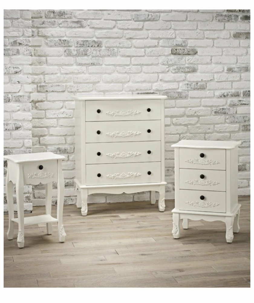 House Of Bling Furniture Boutique Antionette Chest Of 4 Drawers White 5 House Of Bling Furniture Boutique Antionette Chest Of 4 Drawers White