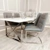 House Of Bling Furniture Boutique Claridge Dining Table With Chairs