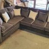 House Of Bling Furniture Boutique Zara Equal Corner Sofa With Scatter Cushions And Bolsters Sofas