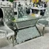 House Of Bling Furniture Boutique Crushed Diamond Square Dining Table