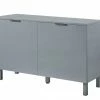 House Of Bling Furniture Boutique Cambridge High Gloss Grey Small Sideboard Grey Furniture