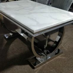 House Of Bling Furniture Boutique Dining Tables And Chairs Sets Buxford 1.8 Meter Table With Valentino Chairs