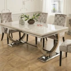 House Of Bling Furniture Boutique Buxford Marble Table Dining Tables