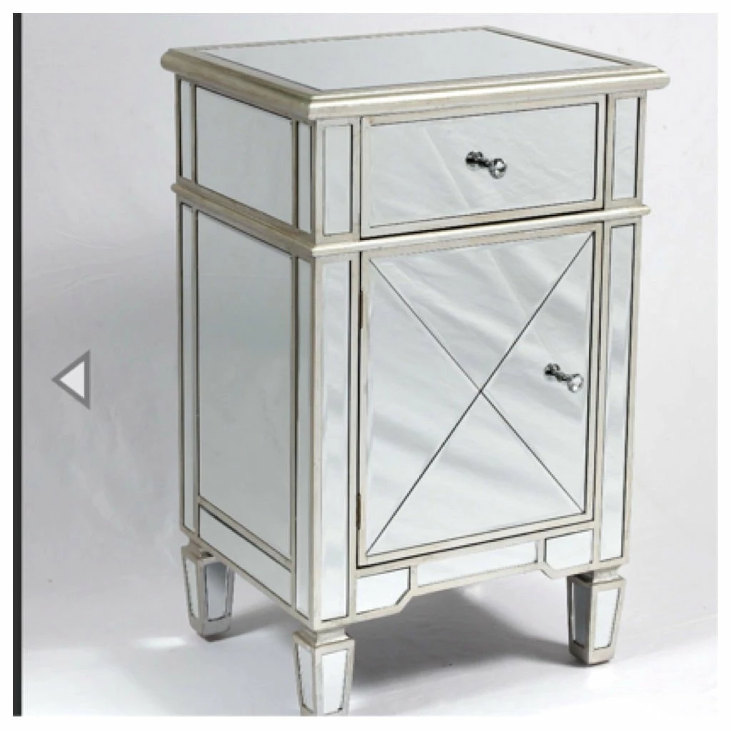House Of Bling Furniture Boutique Valencia Range Valencia Bedside Drawers Antique Silver 4 House Of Bling Furniture Boutique Valencia Range Valencia Bedside Drawers Antique Silver