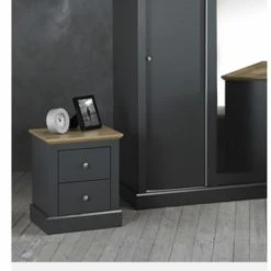 House Of Bling Furniture Boutique Plymouth Bedside Drawers Grey Bedside Cabinets