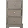 House Of Bling Furniture Boutique Delia Taupe Bedside Drawers