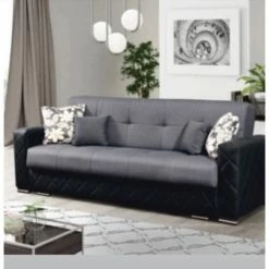 House Of Bling Furniture Boutique Cago 3 Seater Sofa Bed