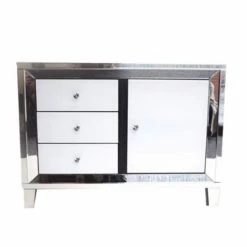House Of Bling Furniture Boutique Bianca 3 Drawer Cabinet Drawers