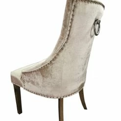 House Of Bling Furniture Boutique Dining Tables And Chairs Sets Ariana Round Marble Dining Table With Knocker Chsirs