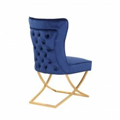 House Of Bling Furniture Boutique Dining Chairs Marbella Chair Blue