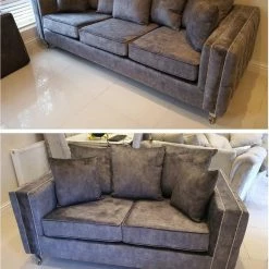 House Of Bling Furniture Boutique Royal Elsa 3 Plus 2 Seater Sofa