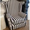 House Of Bling Furniture Boutique Occasional Chairs High Back Glamour Wing Chair