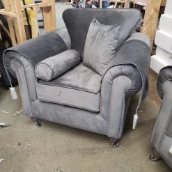 House Of Bling Furniture Boutique Royal Swan Sofa Complete With Sash And Bolsters