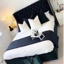 House Of Bling Furniture Boutique Royal Studded Chelsea Wing Bed.. Beds 11 House Of Bling Furniture Boutique Royal Studded Chelsea Wing Bed.. Beds