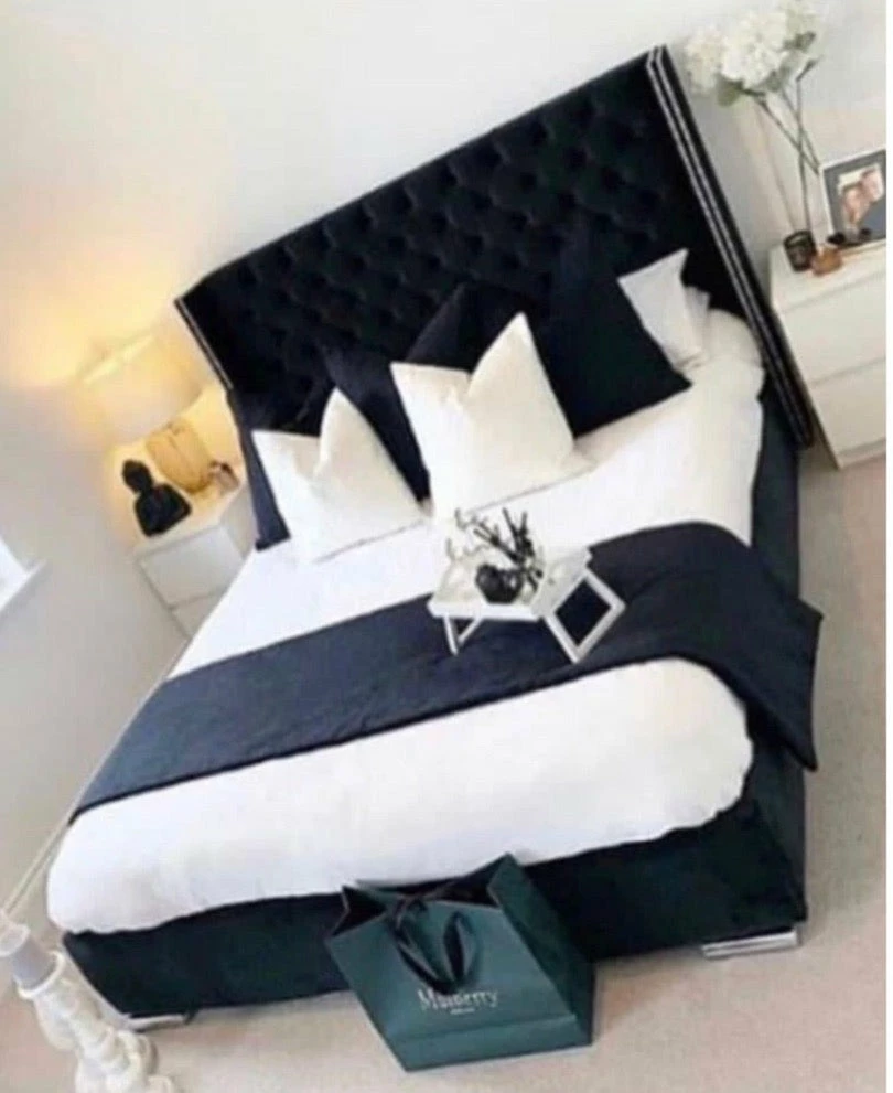 House Of Bling Furniture Boutique Royal Studded Chelsea Wing Bed.. Beds 7 House Of Bling Furniture Boutique Royal Studded Chelsea Wing Bed.. Beds