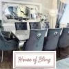 House Of Bling Furniture Boutique Cambridge Table 2 Meter Table With 8 Lion Knock Chairs Dining Tables And Chairs Sets
