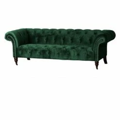 House Of Bling Furniture Boutique Sofas Emerald Three Seater Chesterfield Designer Sofa
