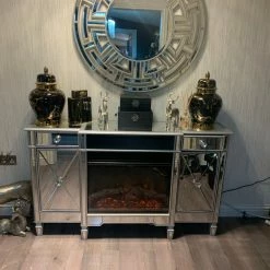 House Of Bling Furniture Boutique Large Black And Ginger Vases