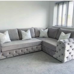 House Of Bling Furniture Boutique Aston L Corner