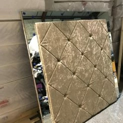 House Of Bling Furniture Boutique Beds Charlie Mirrored Bed Frame.