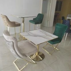 House Of Bling Furniture Boutique Dining Chairs Marbella Chair Camel Colour