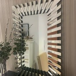 House Of Bling Furniture Boutique Mirrors Chloe Rectangle Zip Mirror