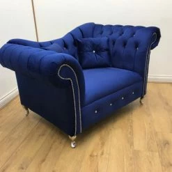 House Of Bling Furniture Boutique Sofas 1 Seater Lulu Sofa Chair