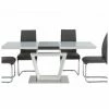 House Of Bling Furniture Boutique Dining Tables White High Gloss Extendable Table
