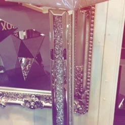 House Of Bling Furniture Boutique Crushed Diamond Floor Standing Lamp